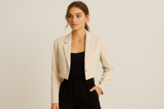 Jak wybrać krótką marynarkę damską do stylizacji smart casual?