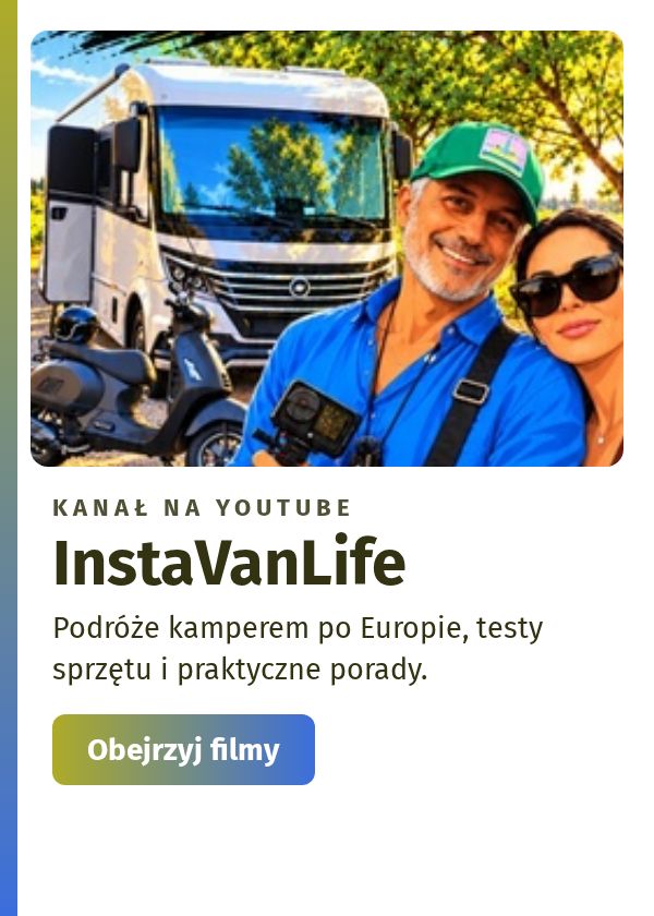 InstaVanLife – kanał o podróżach kamperem na YouTube